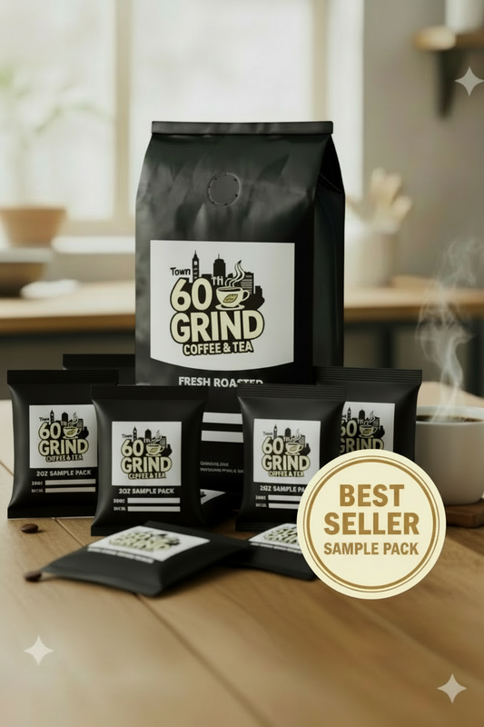 Best Sellers Sample Pack: 6Bean, Cowboy, Breakfast, Peru, Mexico, Bali